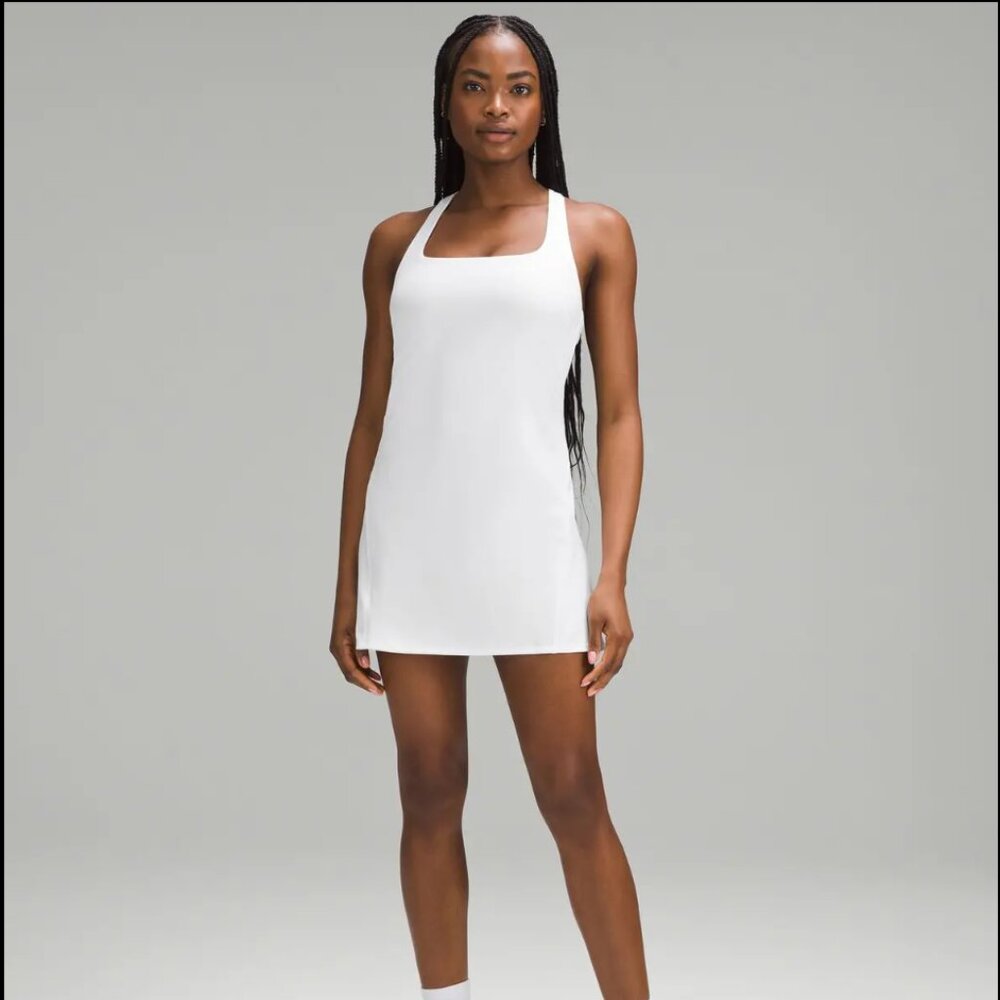 Lightweight Tennis Dress Bright White NWT